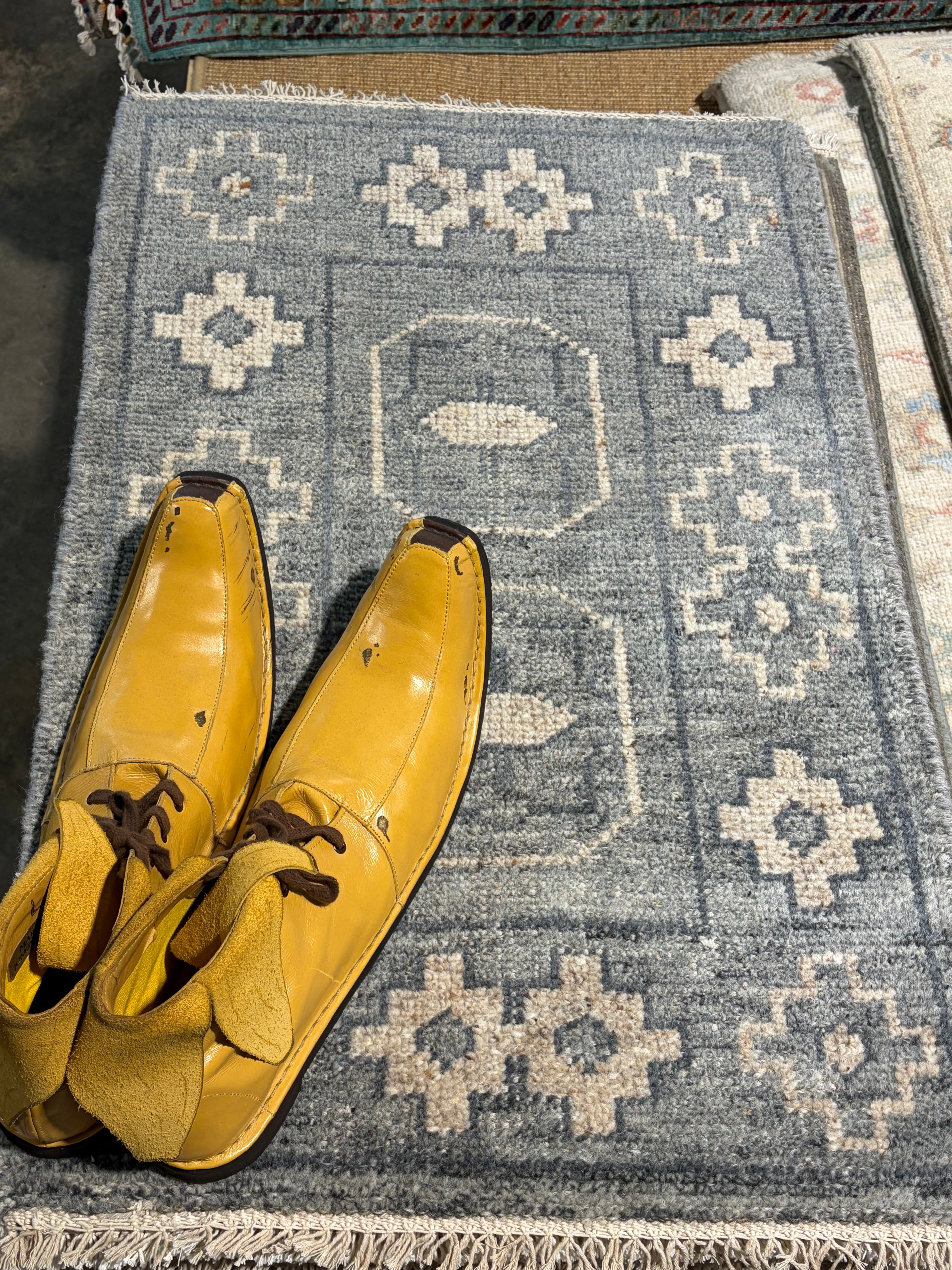 Dorothy Allen 2x3 Hand-Knotted Oushak Rug