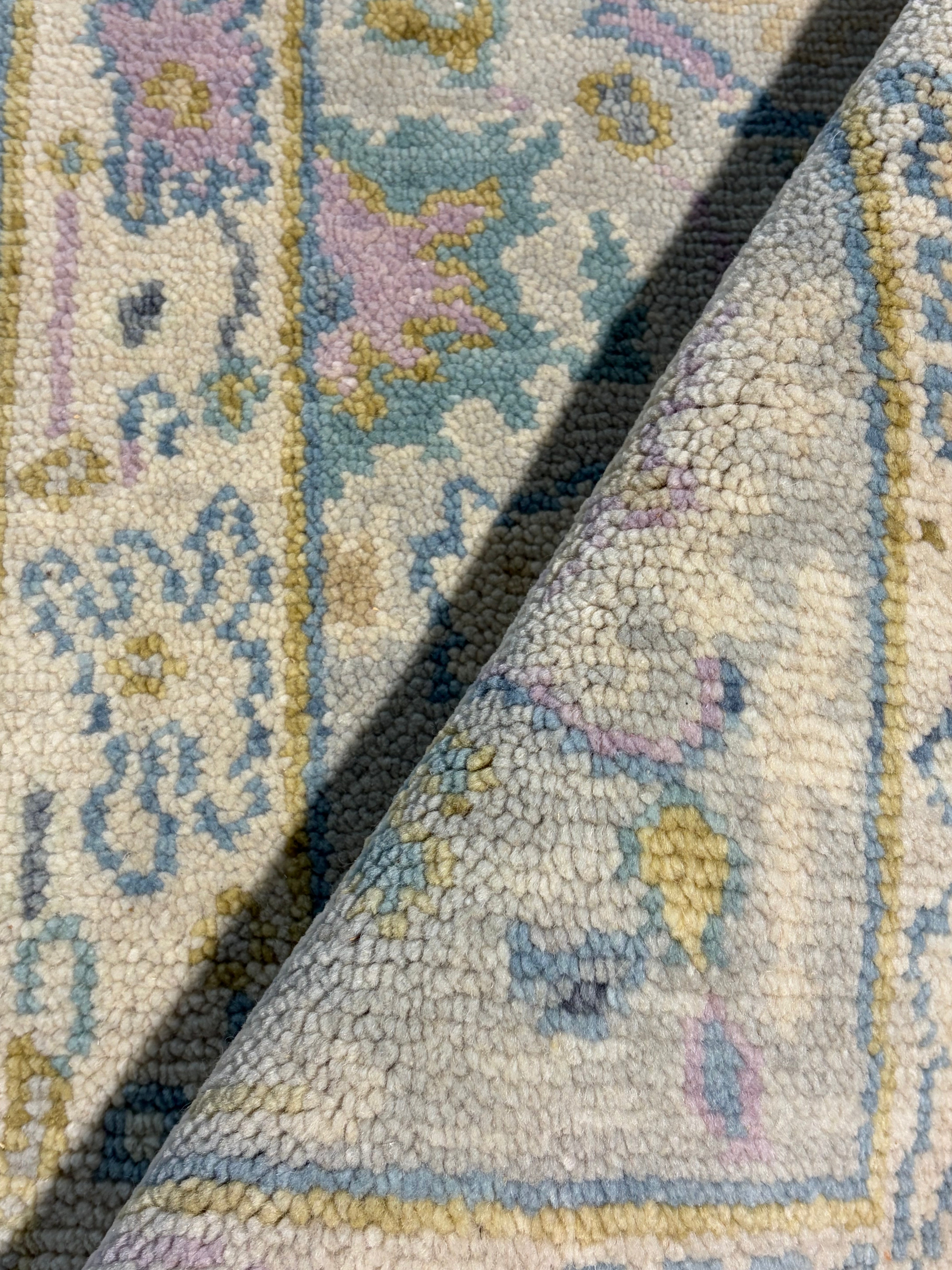 Yasmine Allen 2x3 Hand-Knotted Oushak Rug