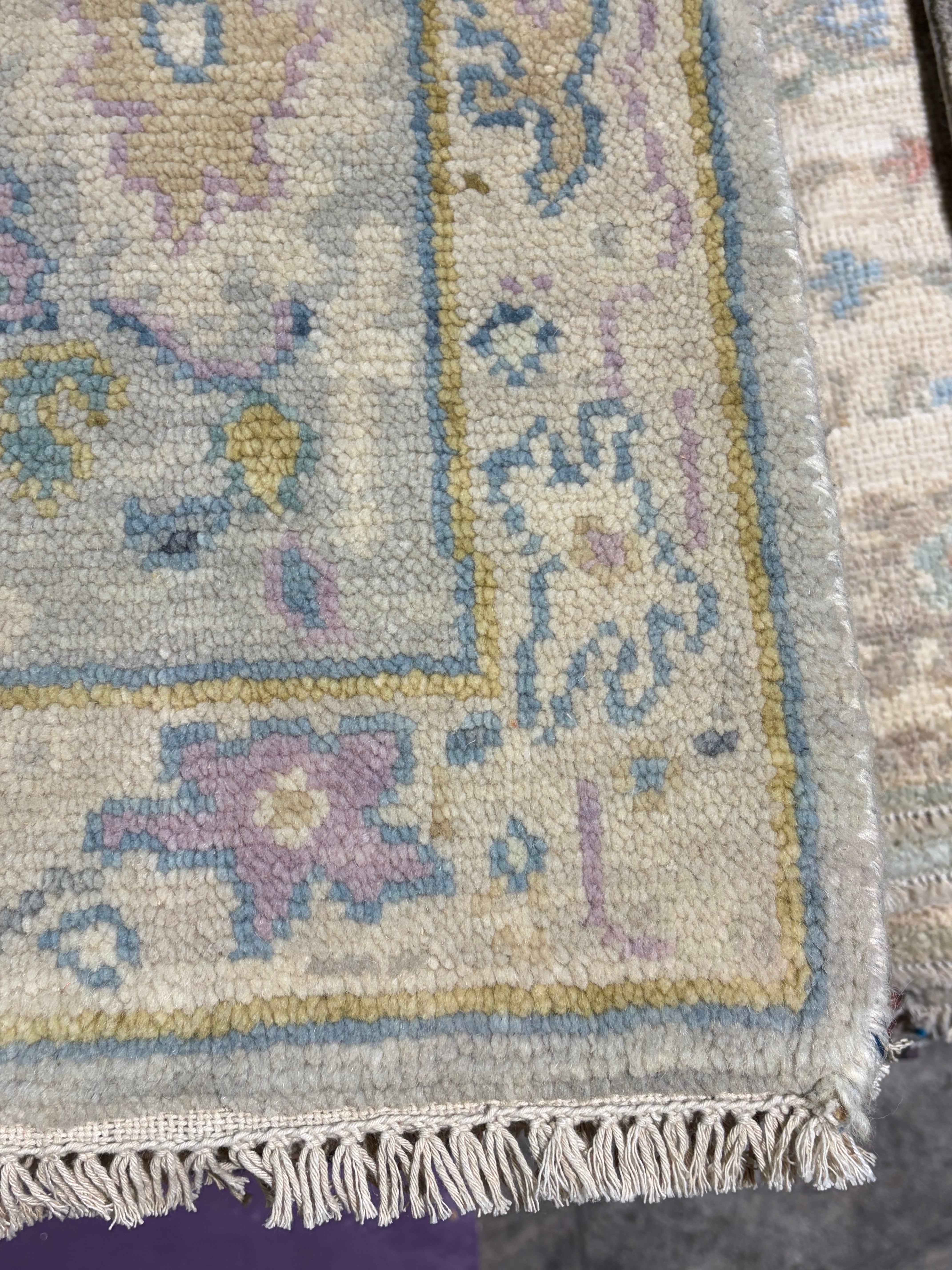 Yasmine Allen 2x3 Hand-Knotted Oushak Rug