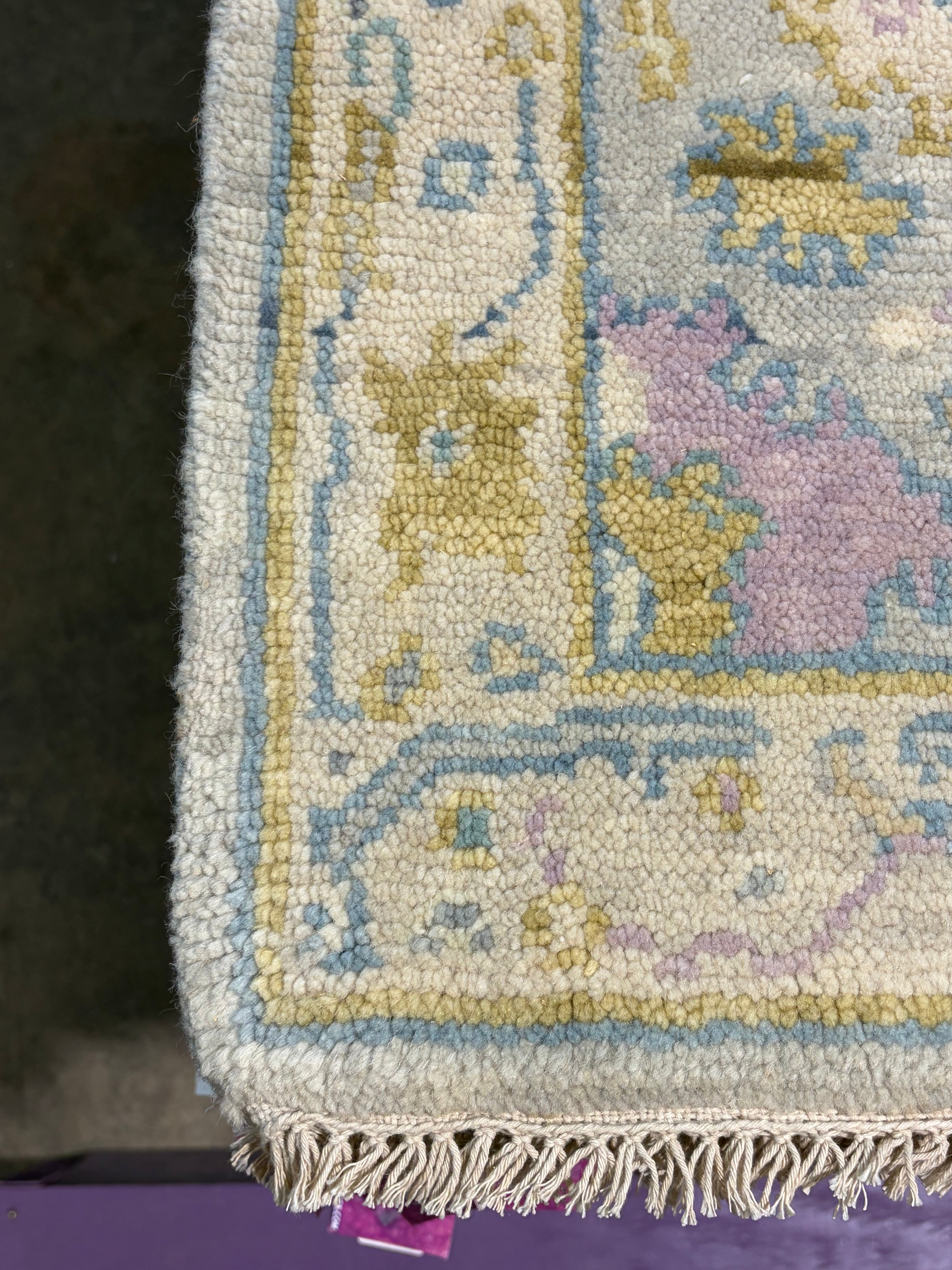 Yasmine Allen 2x3 Hand-Knotted Oushak Rug
