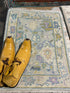 Yasmine Allen 2x3 Hand-Knotted Oushak Rug