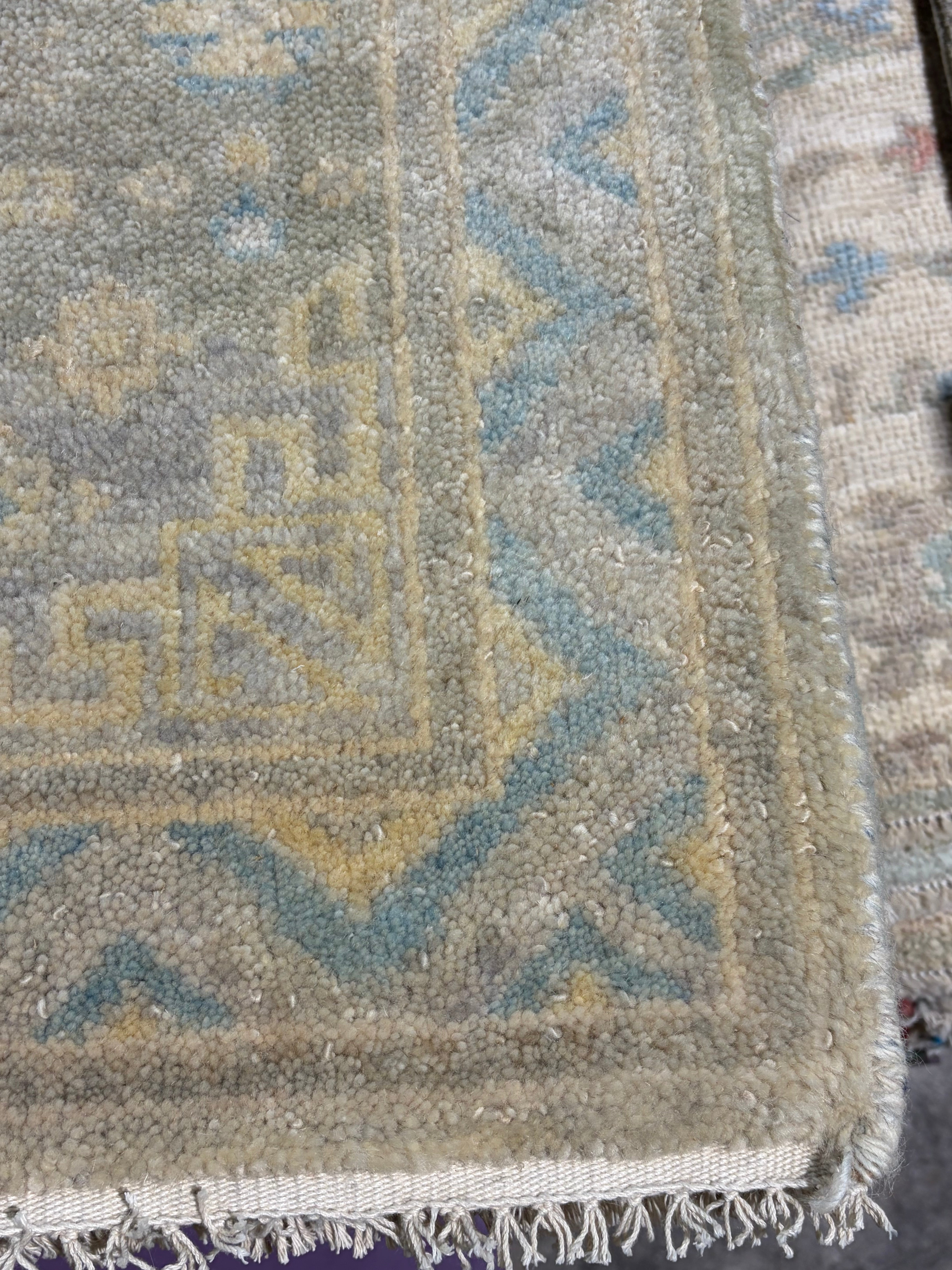 Darla Allen 2x3 Hand-Knotted Oushak Rug
