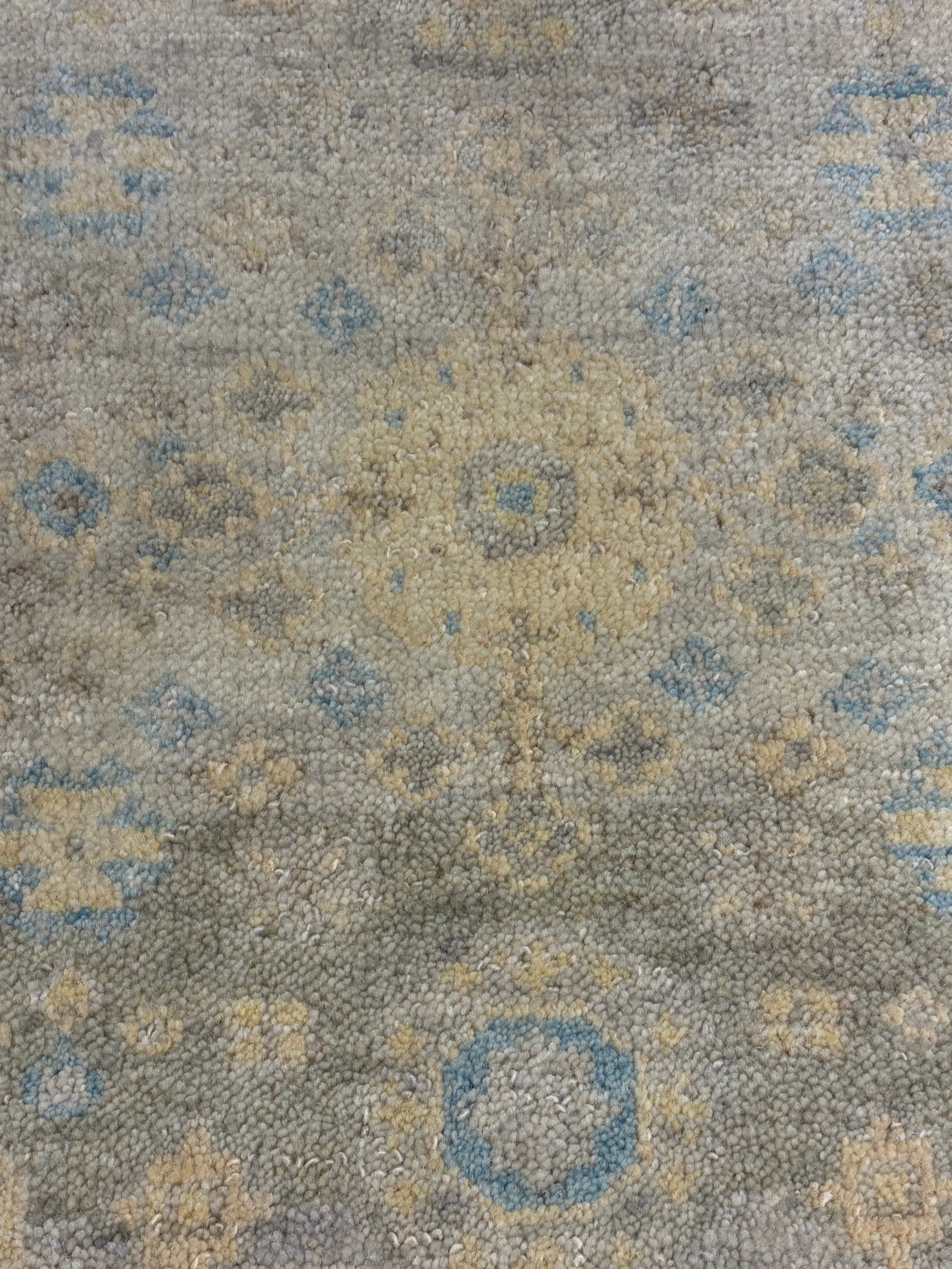 Darla Allen 2x3 Hand-Knotted Oushak Rug