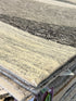 Dr. Hasseldorf 7.9x10 Hand-Knotted Brown & Beige Geometrical