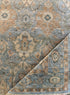 Nancy Lancaster 8.3x10 Light Blue Hand-Knotted Oushak Rug