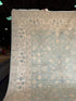 Vron Stevenson 7.9x9.5 Light Blue Whitewashed Afghani Oushak