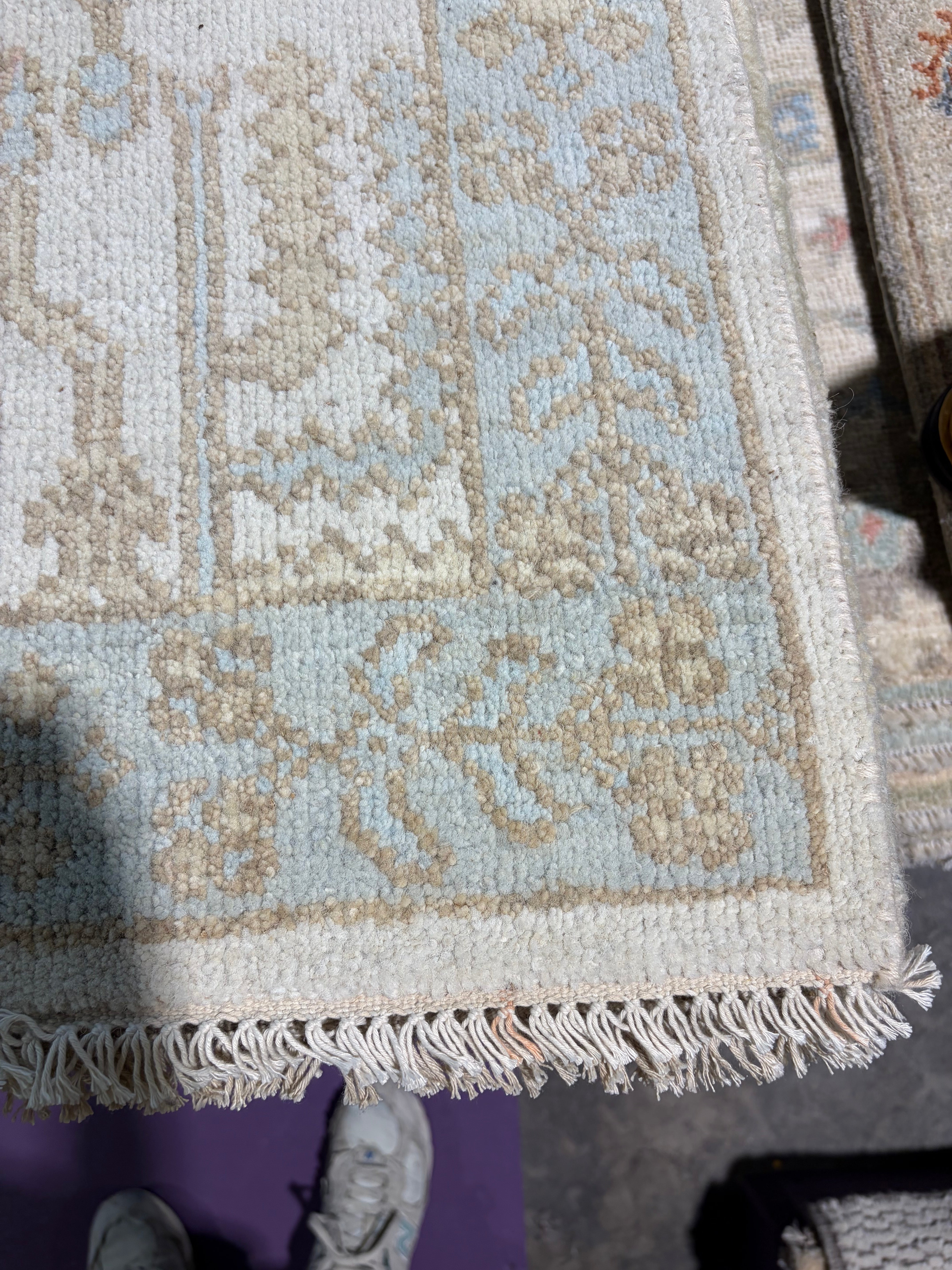 Arlene Allen 2x3 Hand-Knotted Oushak Rug