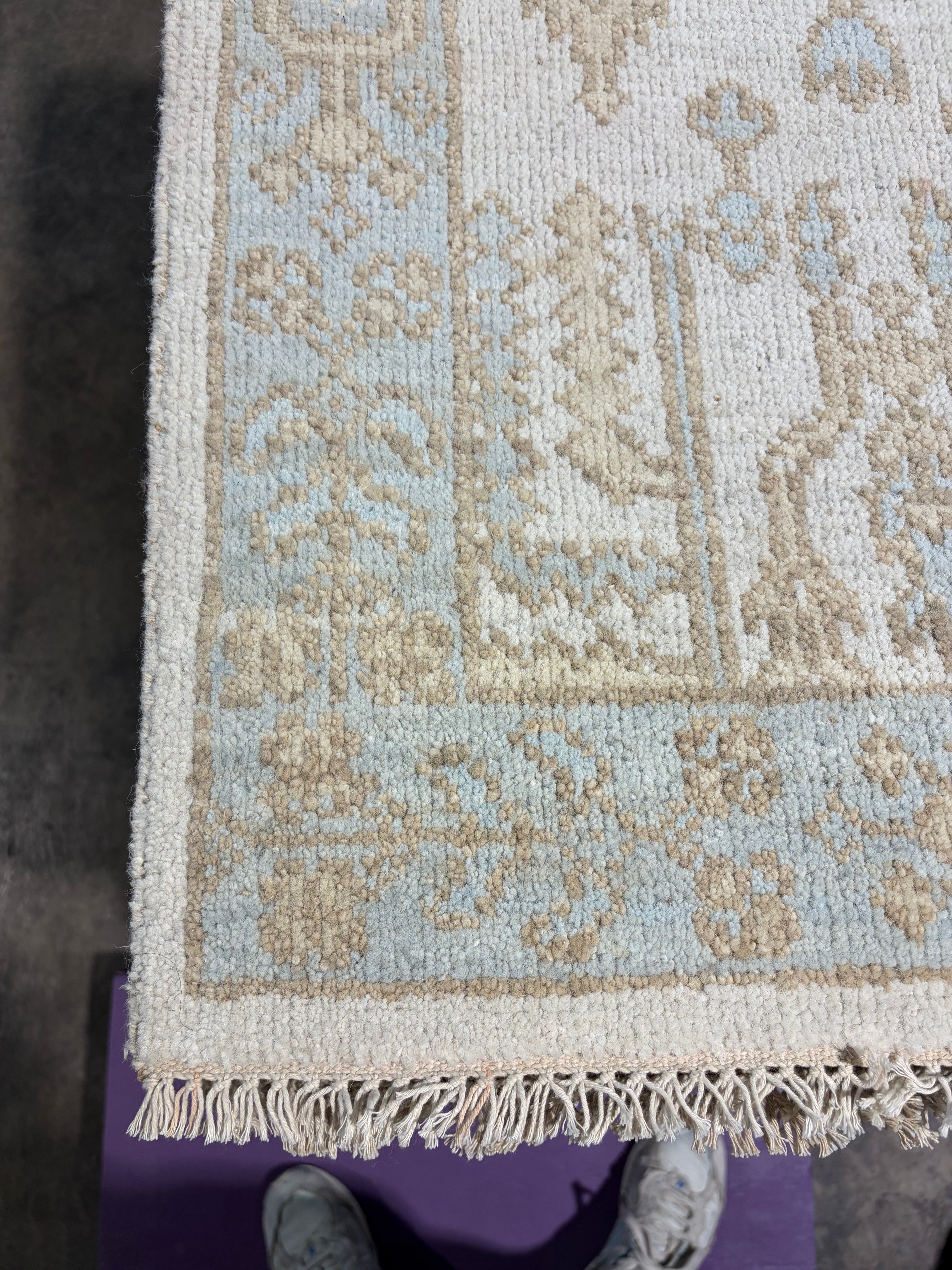 Arlene Allen 2x3 Hand-Knotted Oushak Rug