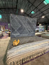 Uncle Frank 8.3x10 Hand-Knotted Dark Grey & Ivory High Low