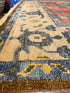 Sandy Gallin 9x12 Red and Ivory Hand-Knotted Oushak Rug - CLEARANCE 50% OFF