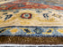 Sandy Gallin 9x12 Red and Ivory Hand-Knotted Oushak Rug - CLEARANCE 50% OFF