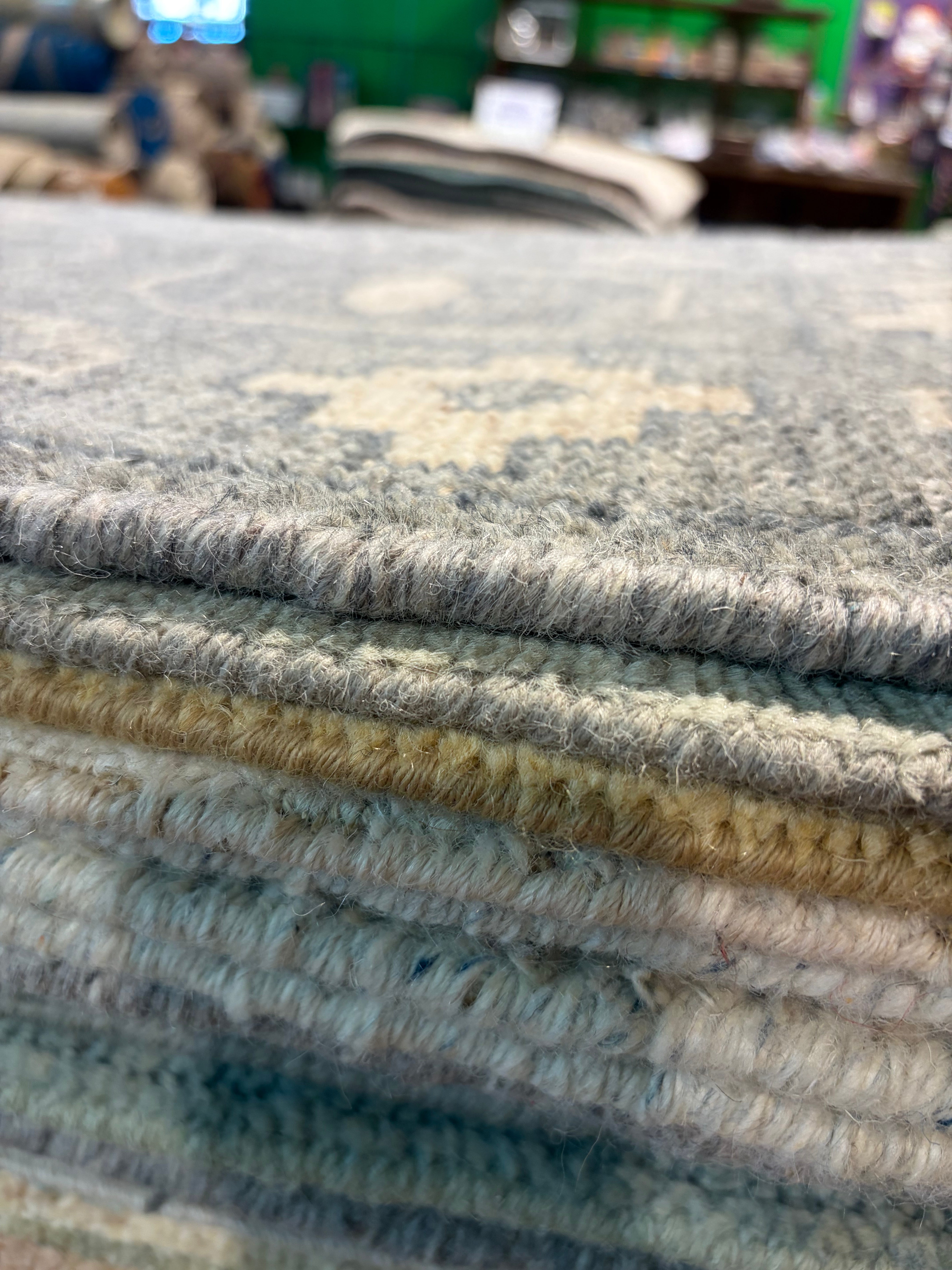 Carla Allen 2x3 Hand-Knotted Oushak Rug