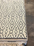 Lou 8x10 Hand-Knotted Silver & Grey High Low