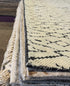 Lou 8x10 Hand-Knotted Silver & Grey High Low