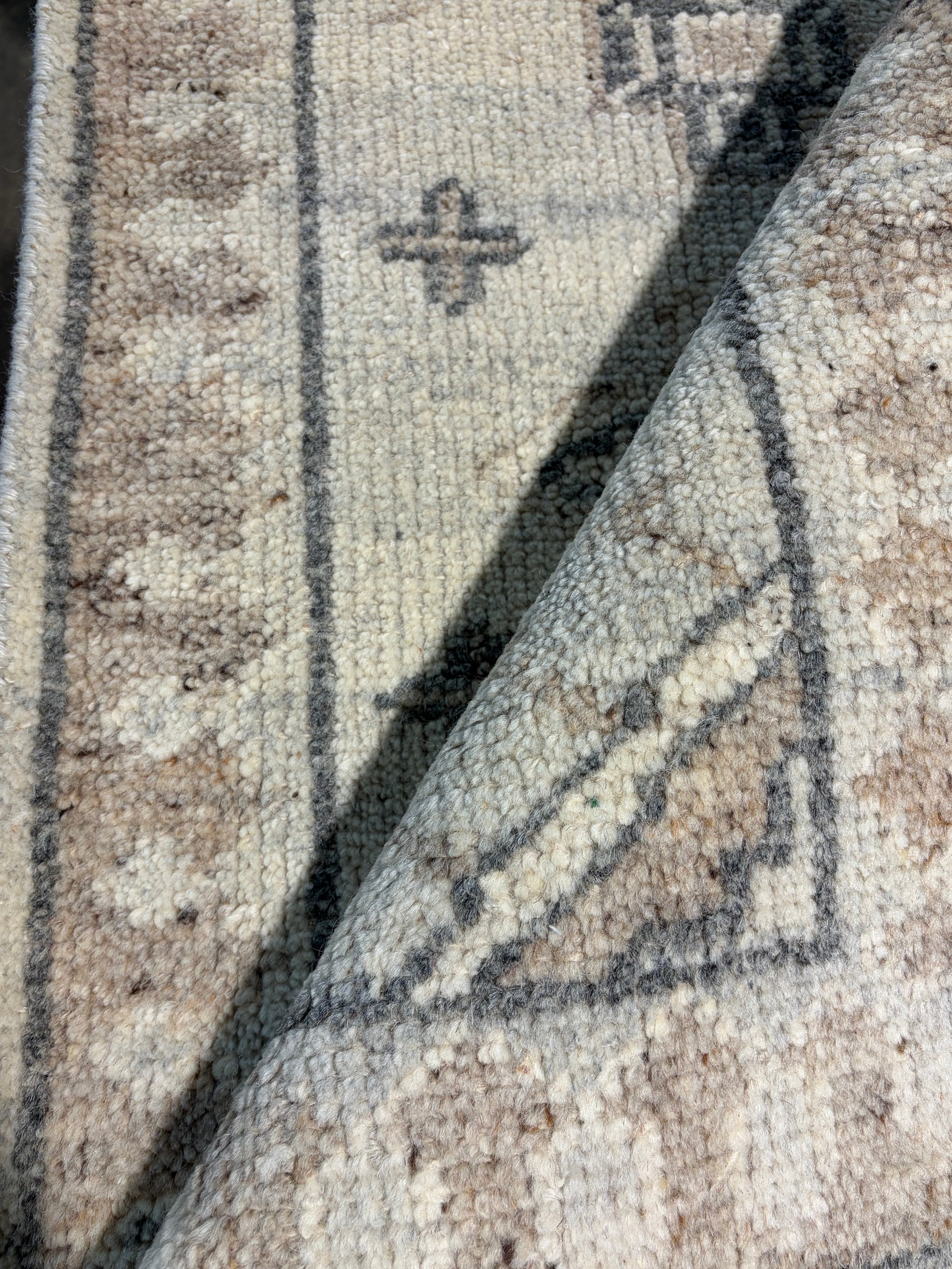 Megan Allen 2x3 Hand-Knotted Oushak Rug