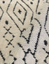 Lou 8x10 Hand-Knotted Silver & Grey High Low