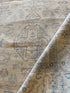 Emily Barber 7.11x10.3 Cream Whitewashed Afghani Oushak