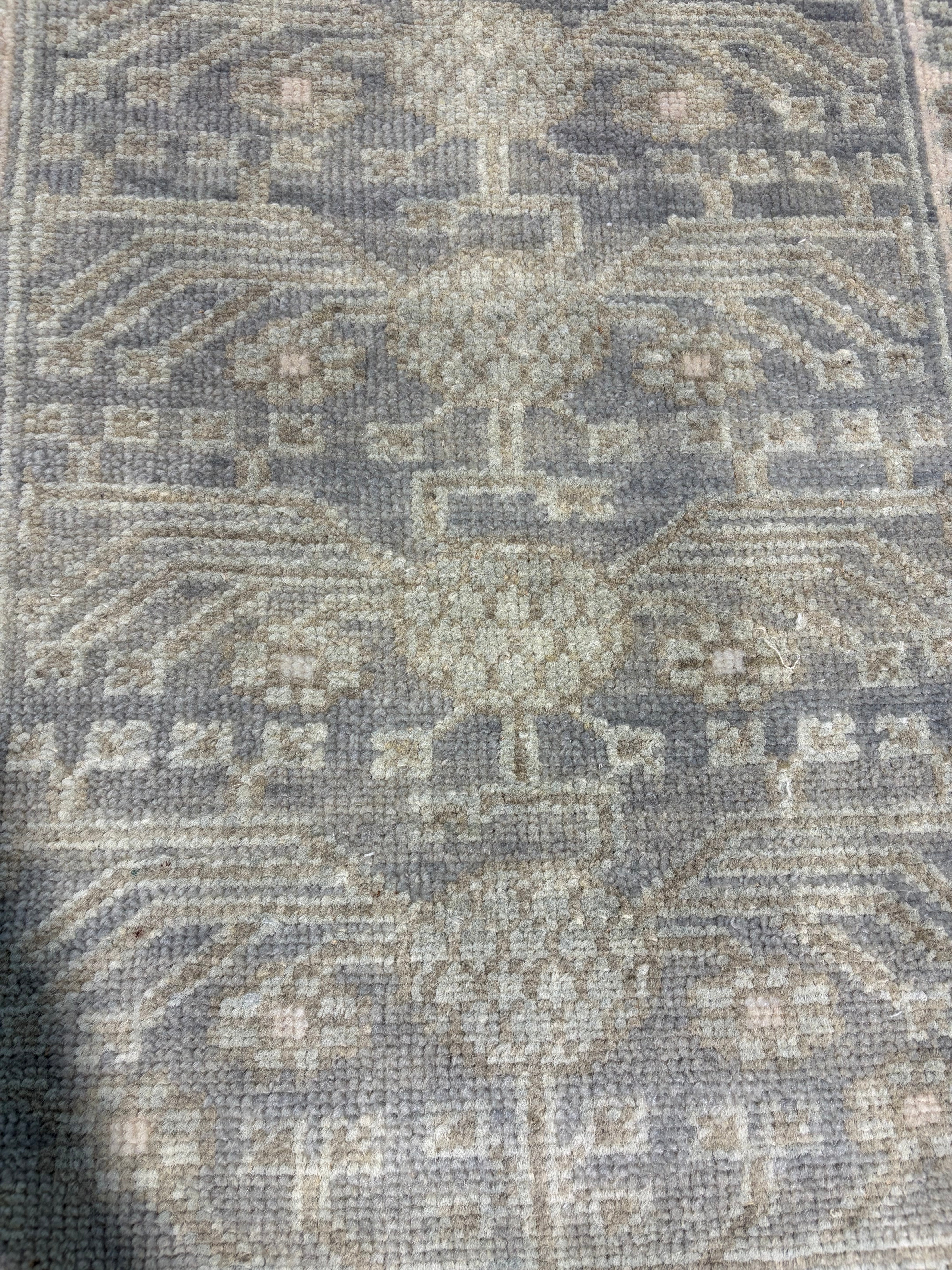 BeLinda Allen 2x3 Hand-Knotted Oushak Rug
