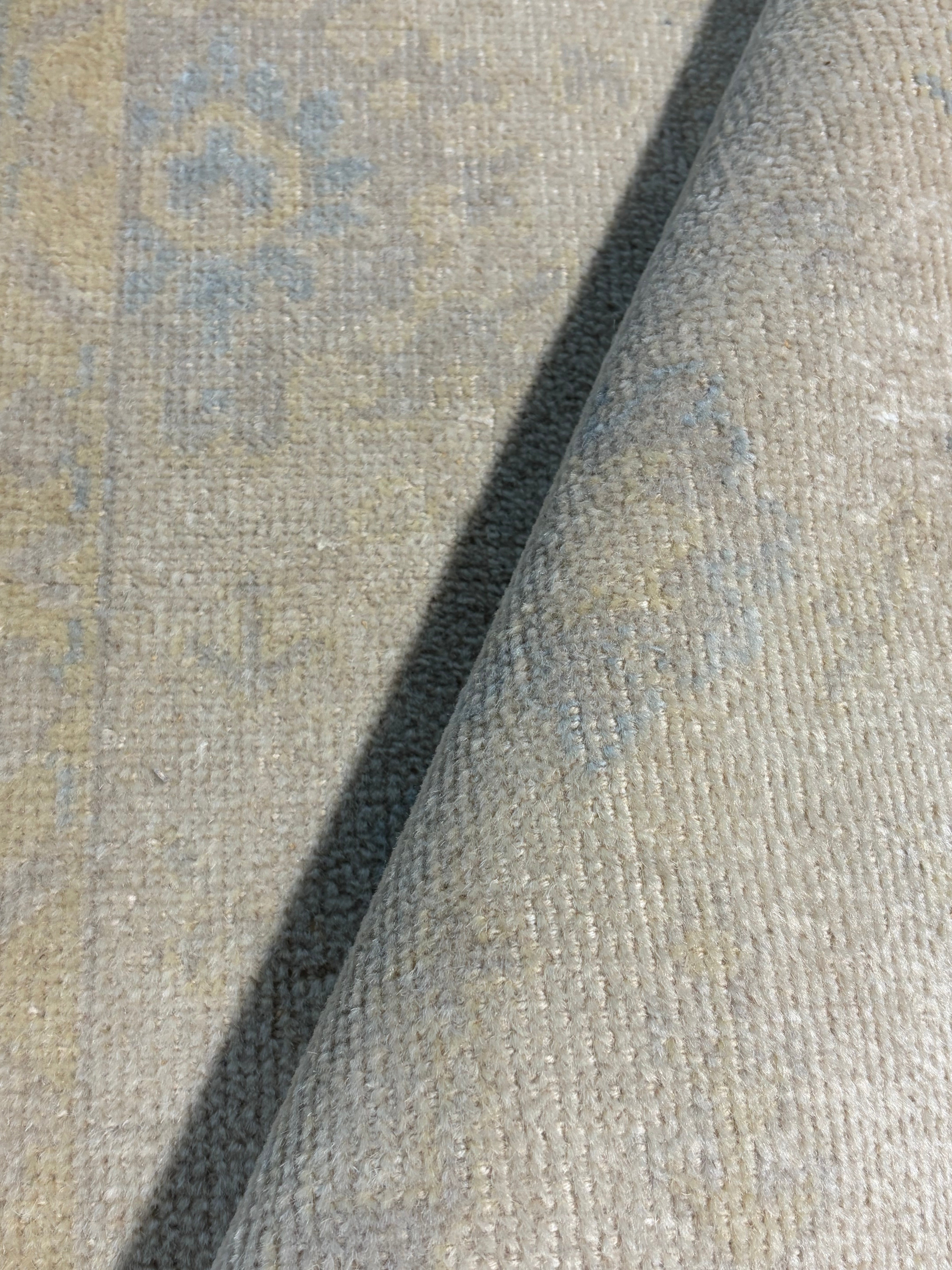 Bernadette Allen 2x3 Hand-Knotted Oushak Rug