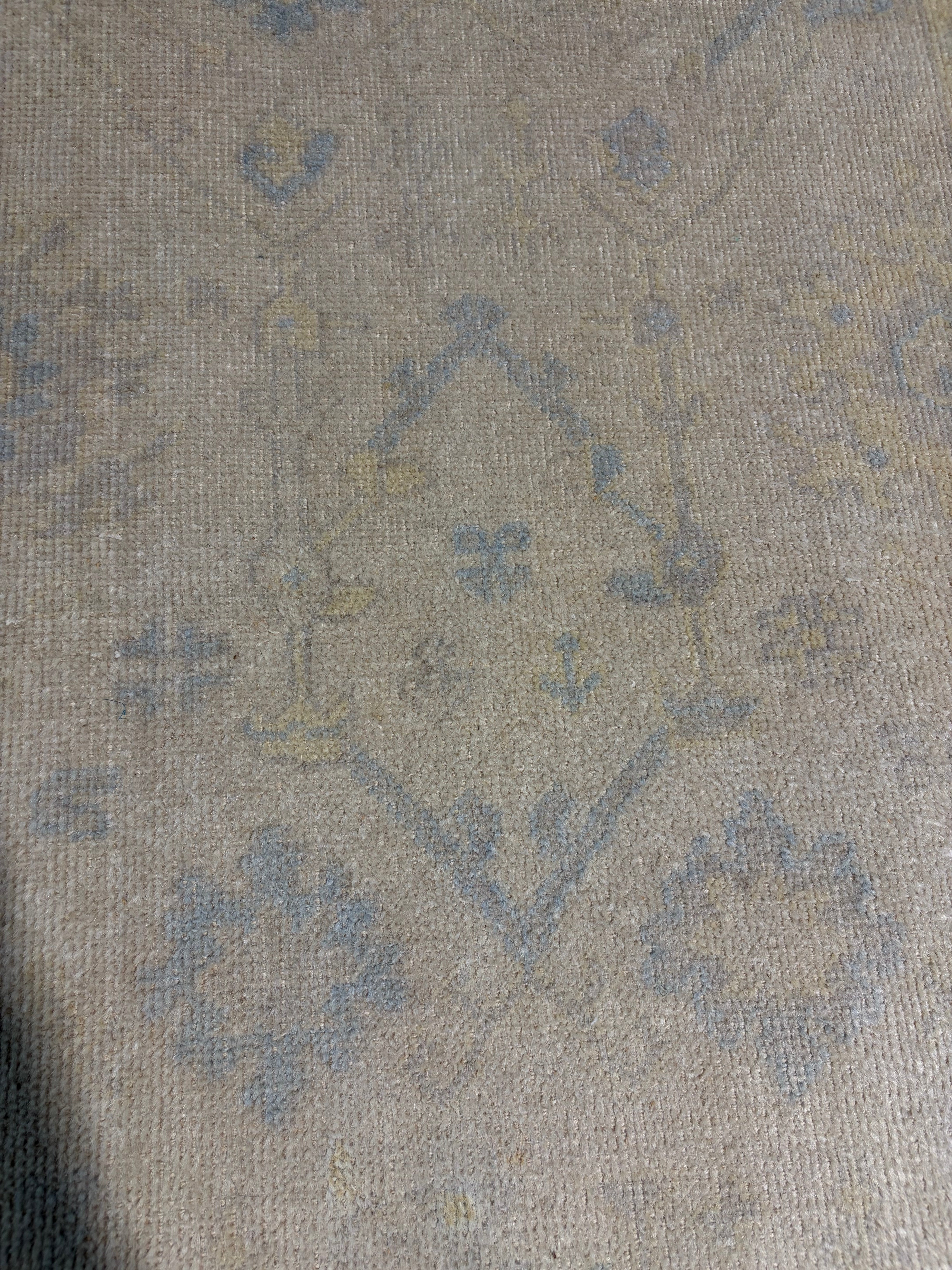 Bernadette Allen 2x3 Hand-Knotted Oushak Rug