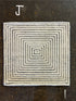 Dirk Mulligan 2x2 Hand-Knotted Modern Rug (Multiple Styles)