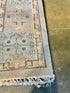 Brigid Berlin 9x12.3 Grey Hand-Knotted Oushak Rug