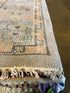 Brigid Berlin 9x12.3 Grey Hand-Knotted Oushak Rug