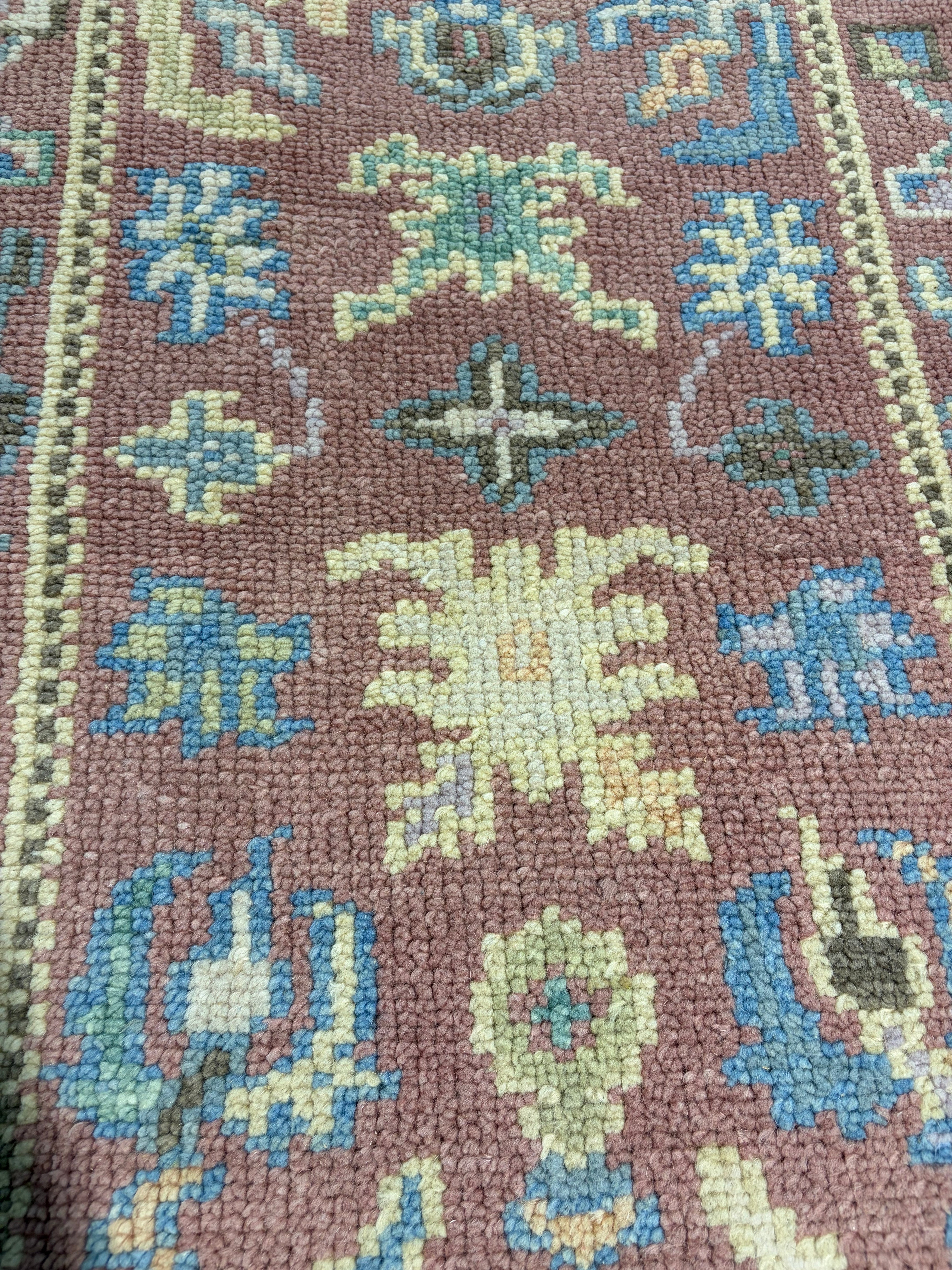 Donna Allen 2x3 Hand-Knotted Oushak Rug