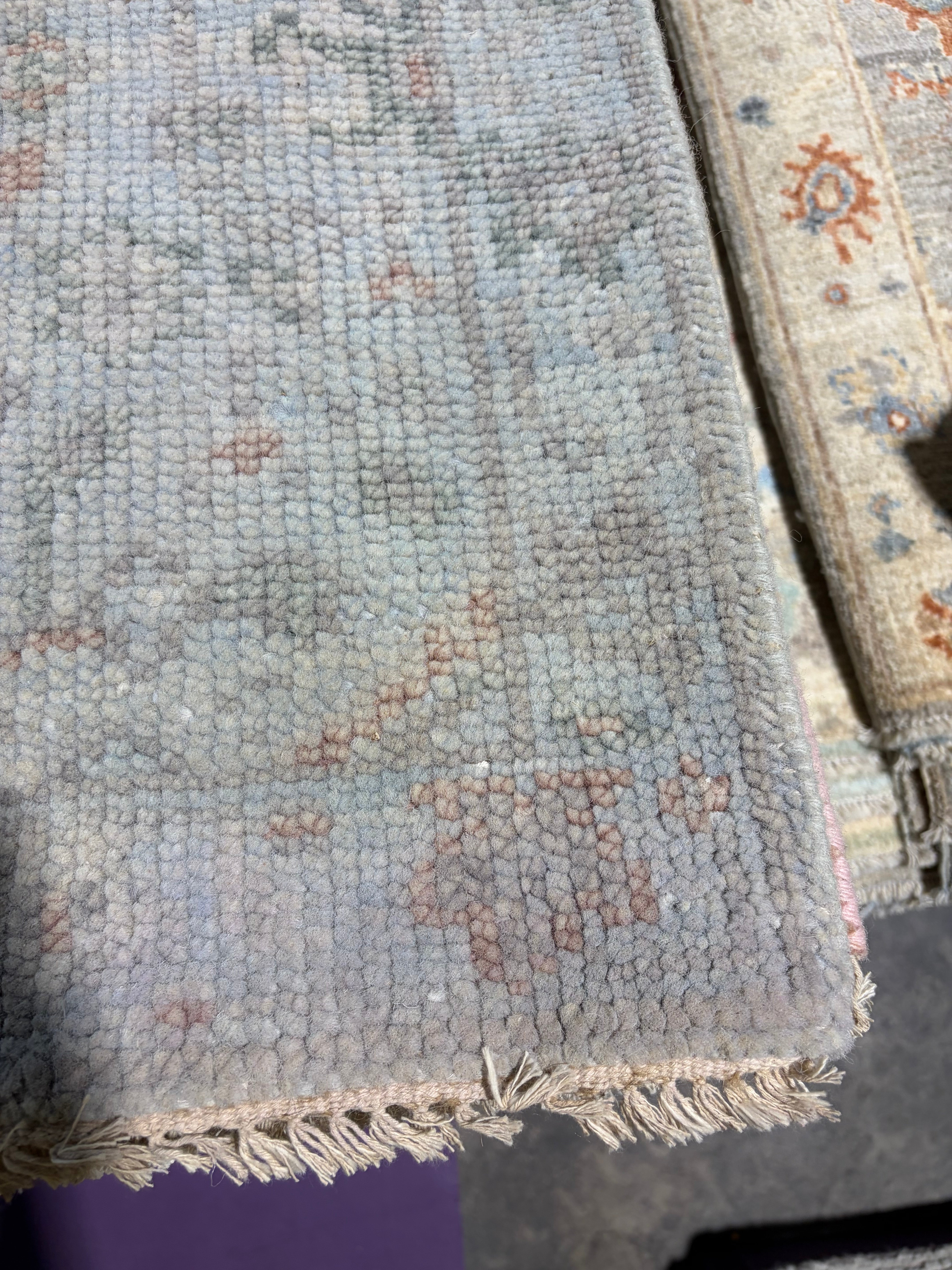 Betsy Allen 2x3 Hand-Knotted Oushak Rug