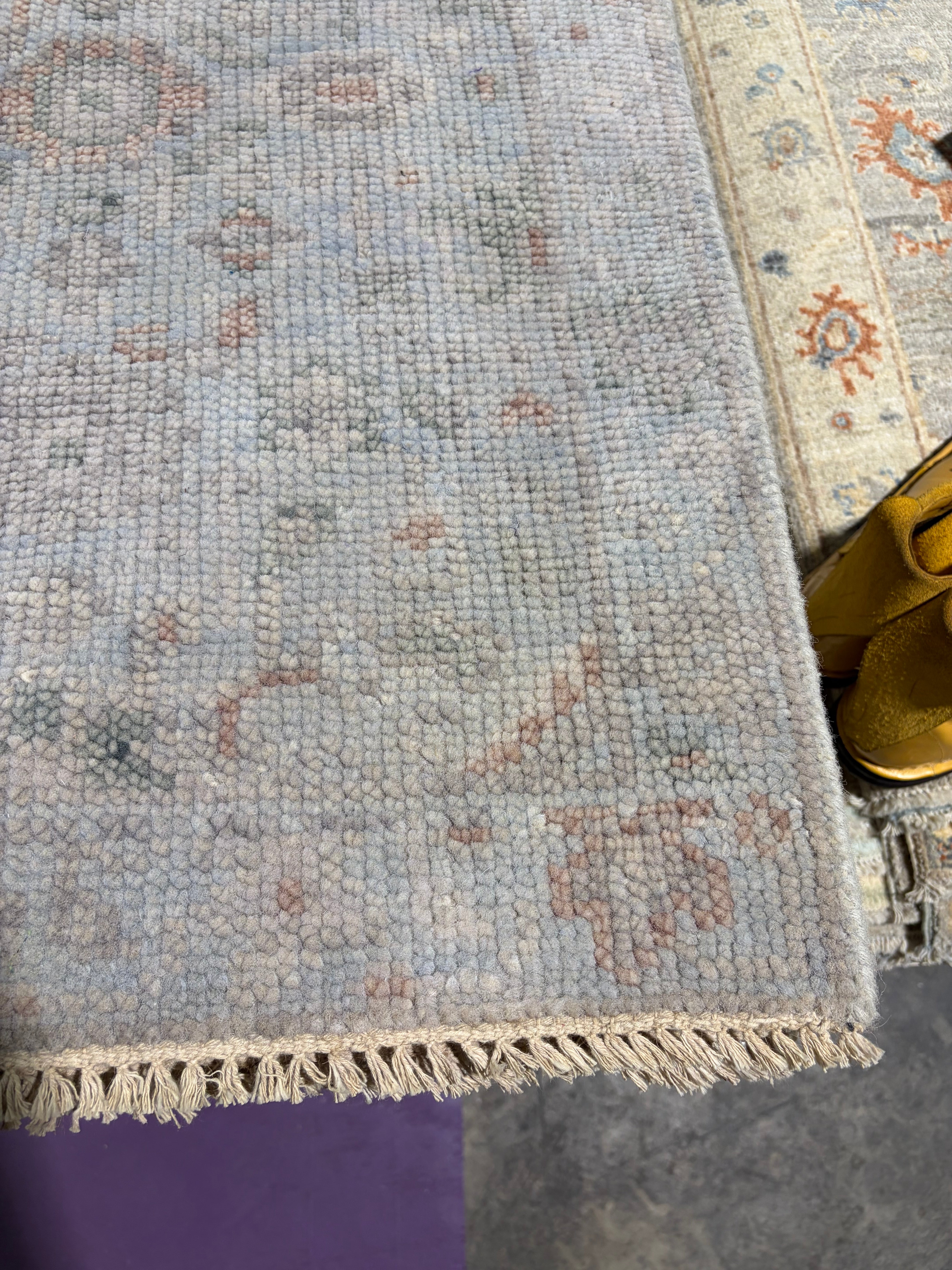 Carrie Allen 2x3 Hand-Knotted Oushak Rug