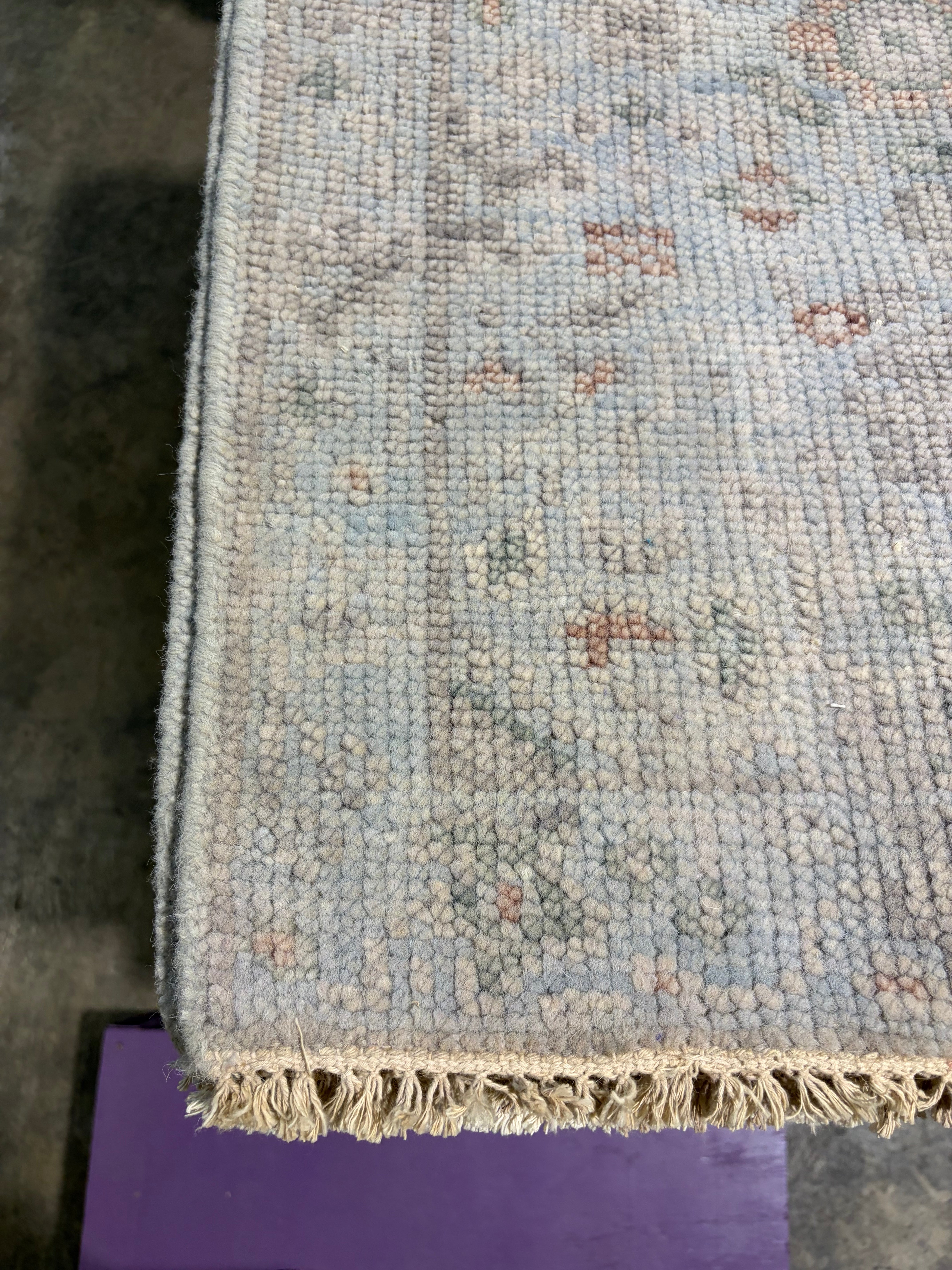 Carrie Allen 2x3 Hand-Knotted Oushak Rug