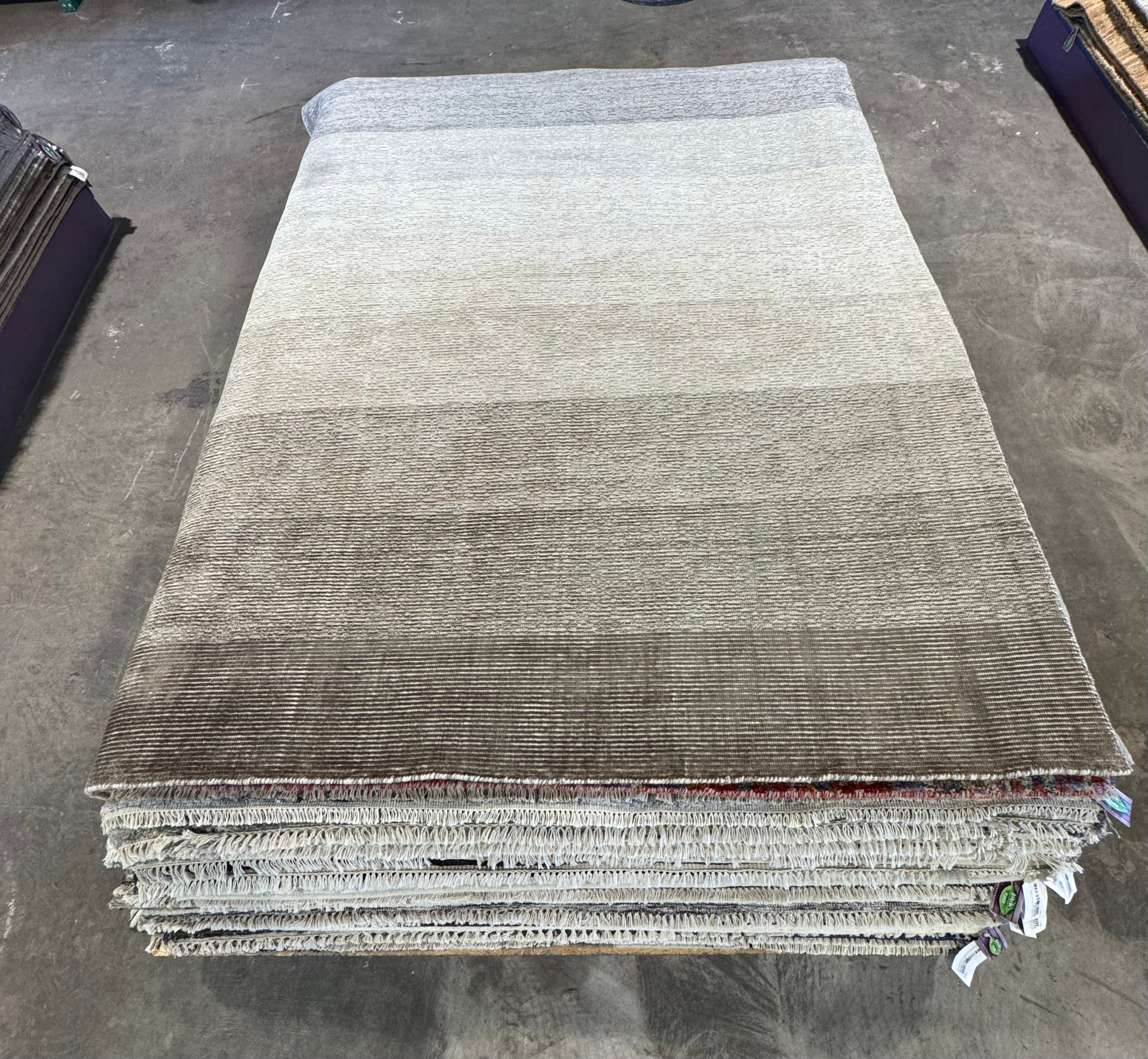 Cody O'Neill 6.9x9.6 COLOR Hand-Knotted Modern Rug
