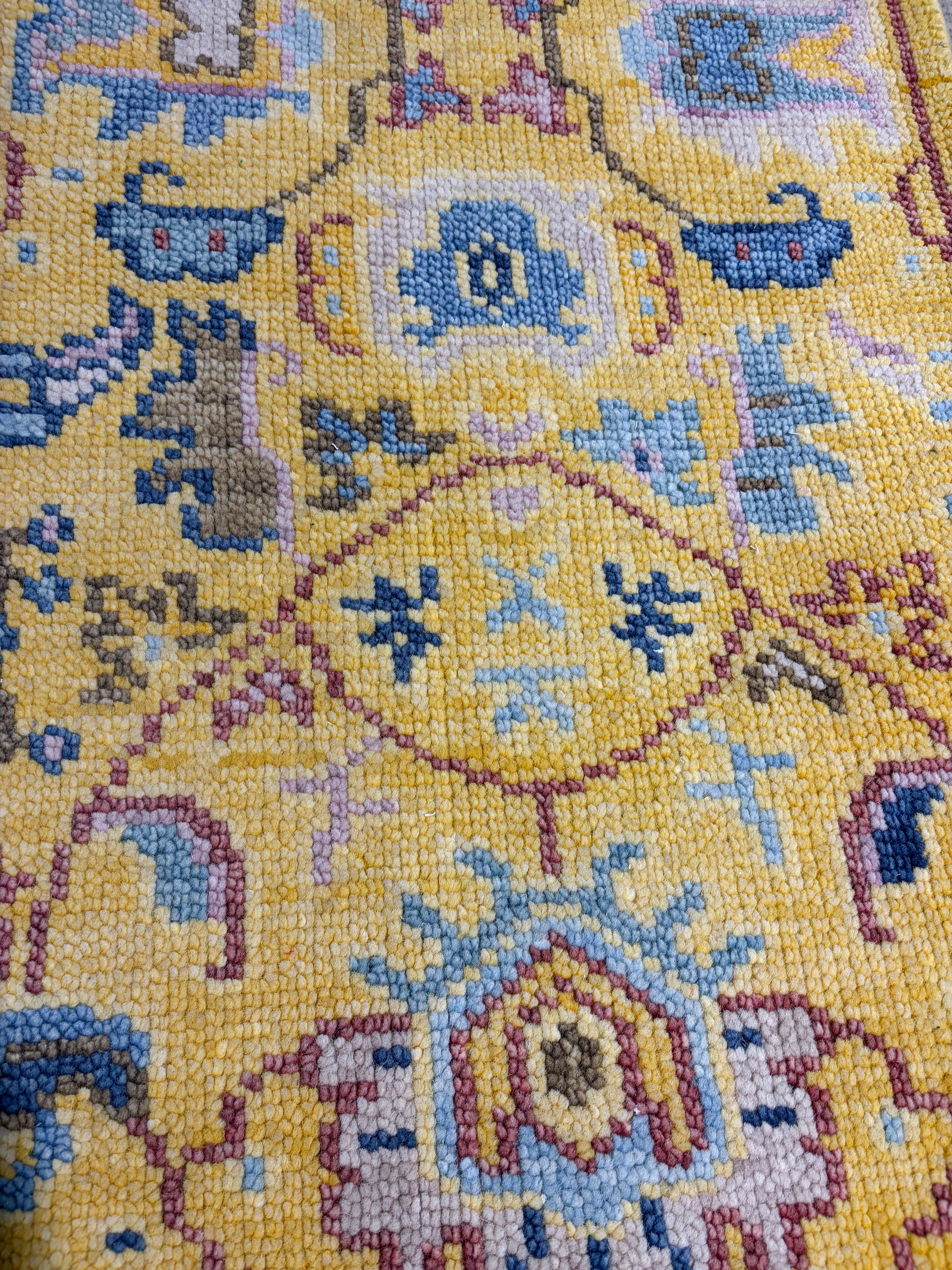 Martina Allen 2x3 Hand-Knotted Oushak Rug