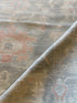 Lily Smith 8.2x10.3 Blue Whitewashed Afghani Oushak