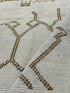 Carl Sandino Moreno 8.1x10.5 Cream Hand-Knotted Afghani Moroccan Style Rug