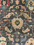 Keana 8x10.3 Dark Grey Hand-Knotted Oushak Rug