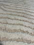 Sullen Owens-Bender 9.4x12.1 Cream Hand-Knotted Afghani Moroccan Style Rug