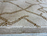 Dom Gabriel 8x8.2 Cream Hand-Knotted Afghani Moroccan Style Rug