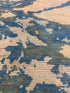 Brad Hales 8.3x9.8 Blue Hand-Knotted Afghani Moroccan Style Rug