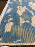 Brad Hales 8.3x9.8 Blue Hand-Knotted Afghani Moroccan Style Rug