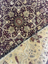 Jessica Batten 8x8 Burgundy Indian Oushak