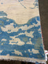 Brad Hales 8.3x9.8 Blue Hand-Knotted Afghani Moroccan Style Rug