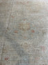 Trinity Grace Brown 10.2x14.1 Beige Whitewashed Hand-Knotted Oushak