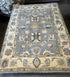 Cierra Ortega 8.10x11.10 Grey Afghani Oushak