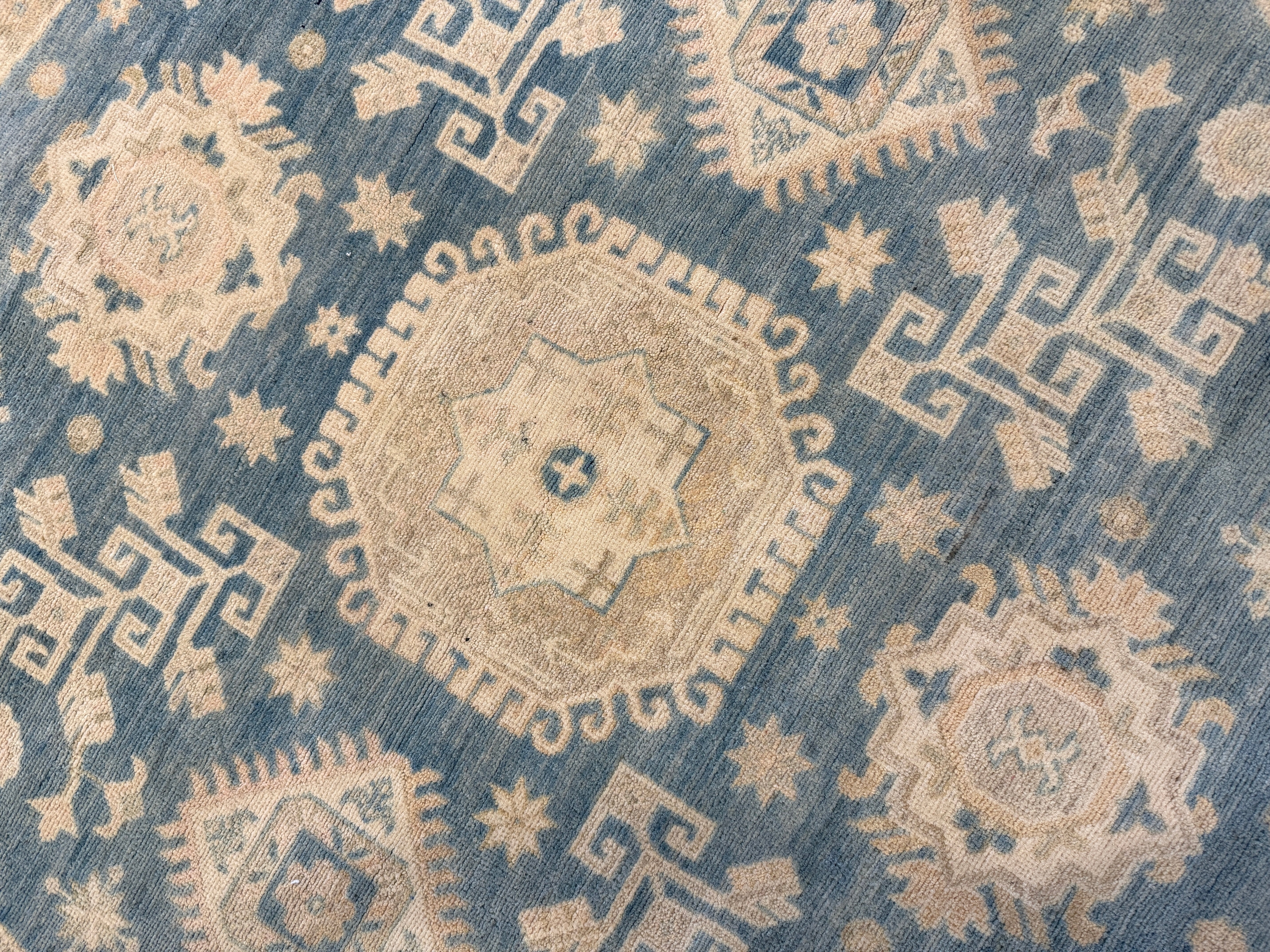 Alexa Alfia 6x6.1 Light Blue Afghani Oushak