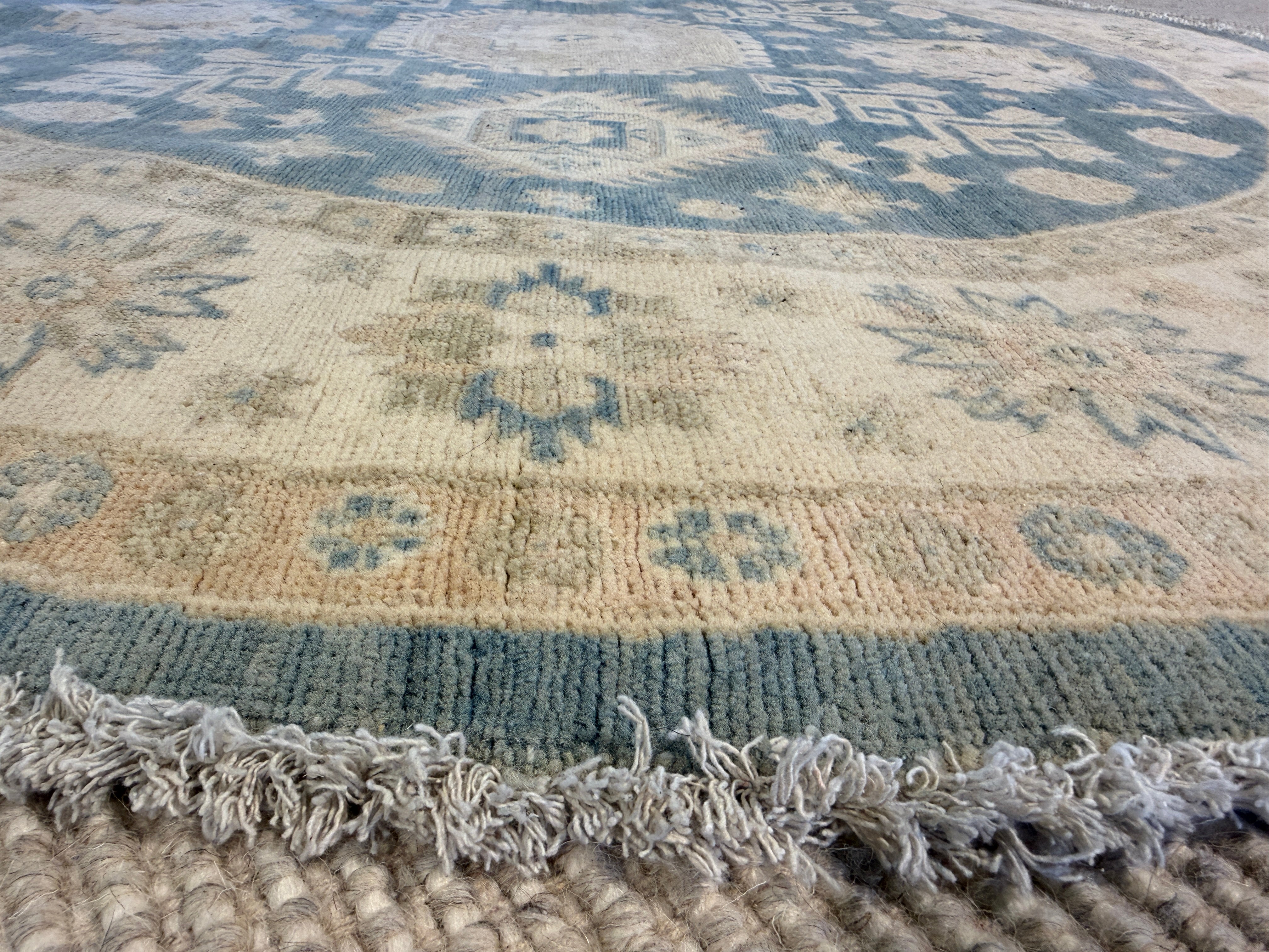 Alexa Alfia 6x6.1 Light Blue Afghani Oushak