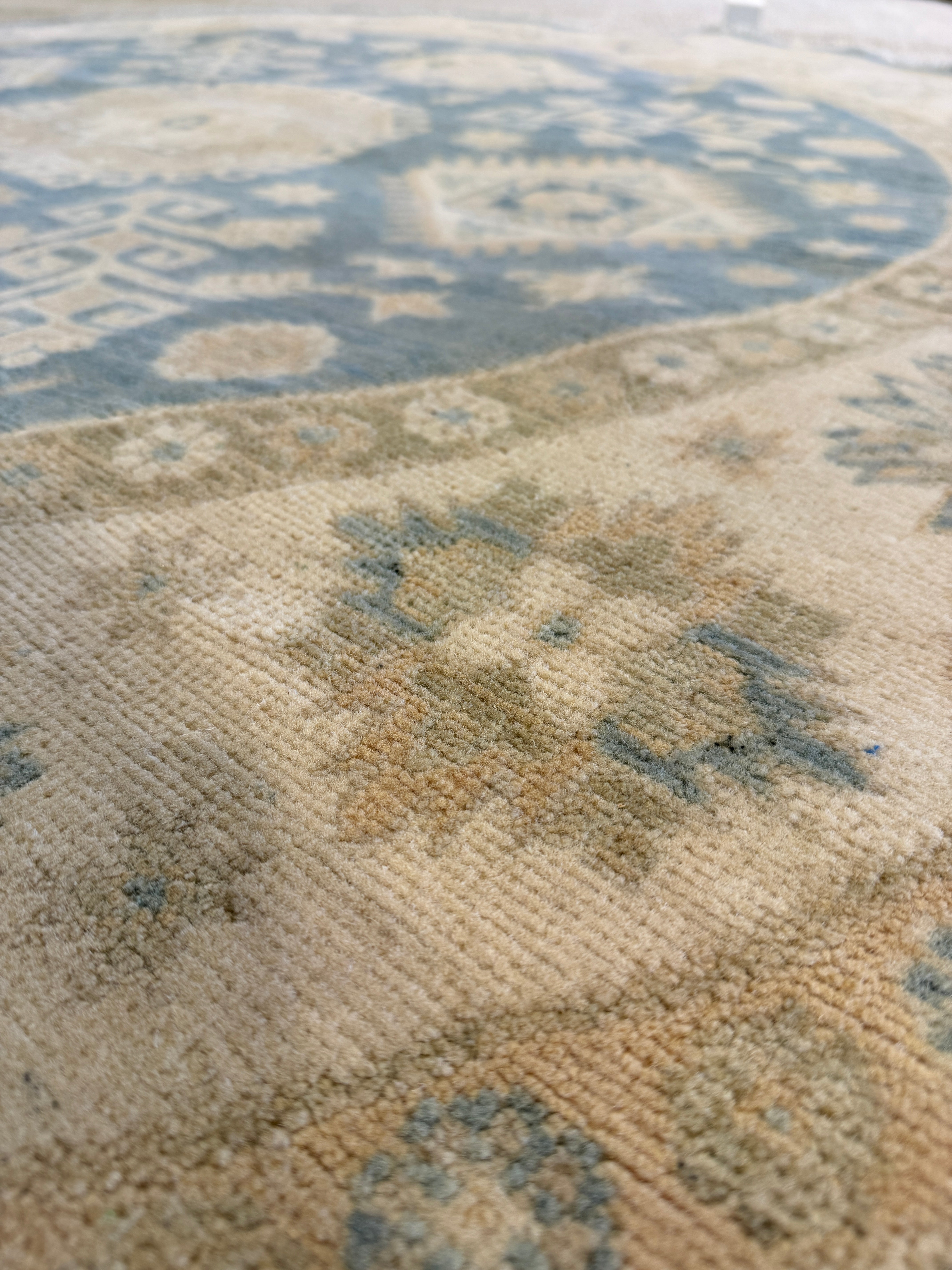 Alexa Alfia 6x6.1 Light Blue Afghani Oushak