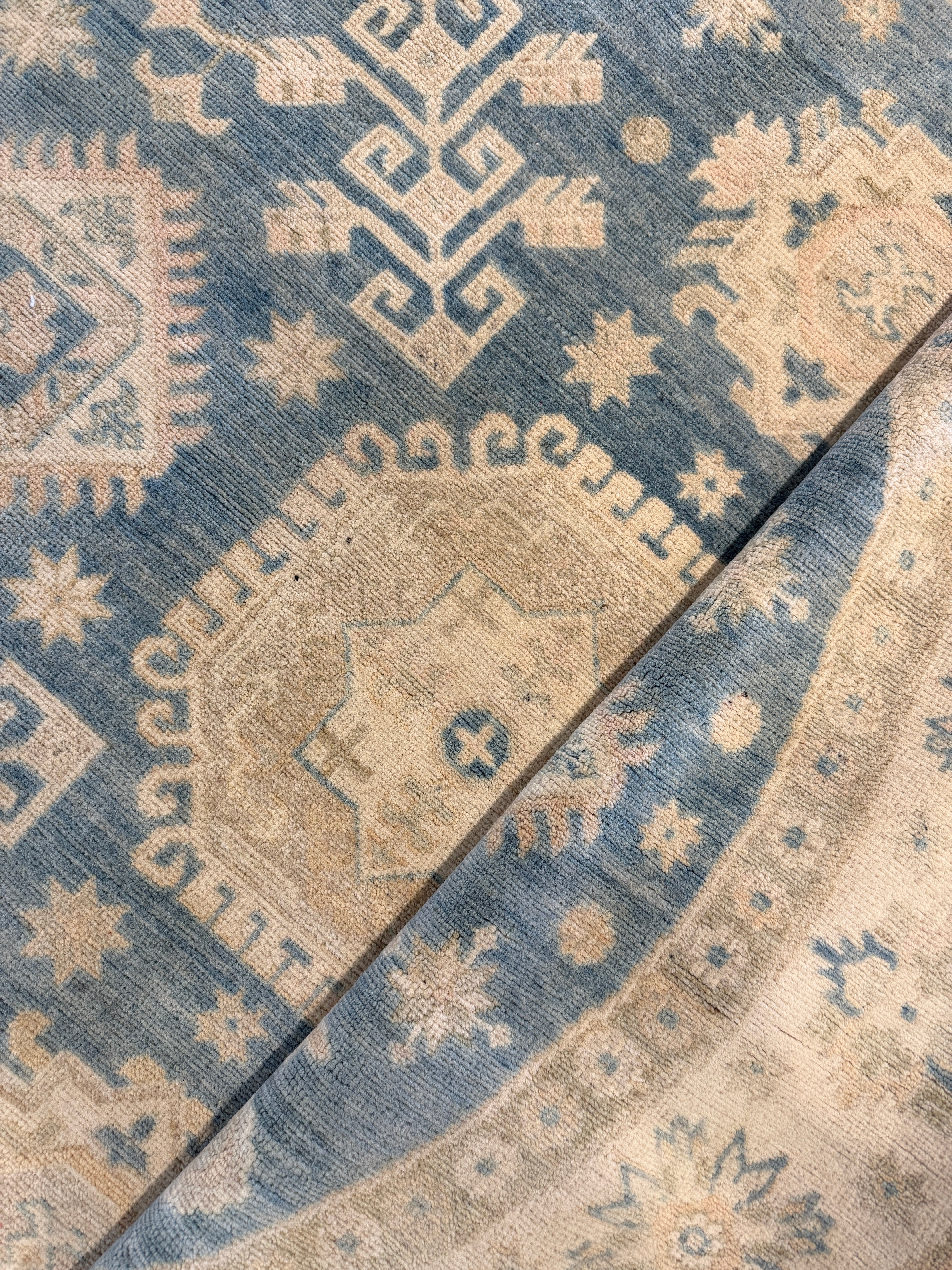 Alexa Alfia 6x6.1 Light Blue Afghani Oushak