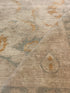 Gabrielle Shaw 6.1x9.1 Beige Whitewashed Hand-Knotted Oushak