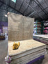 Gabrielle Shaw 6.1x9.1 Beige Whitewashed Hand-Knotted Oushak